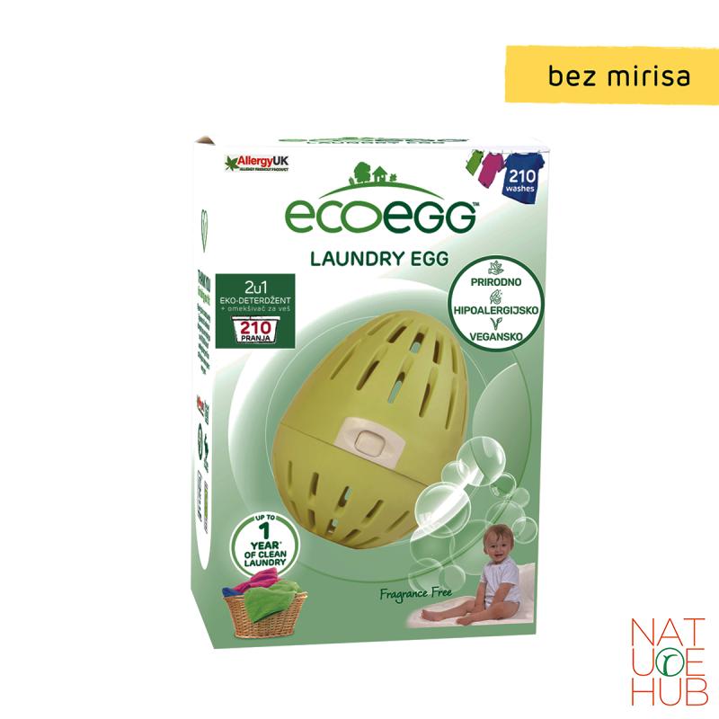 Eco Egg deterdžent za veš, bez mirisa 210 pranja 