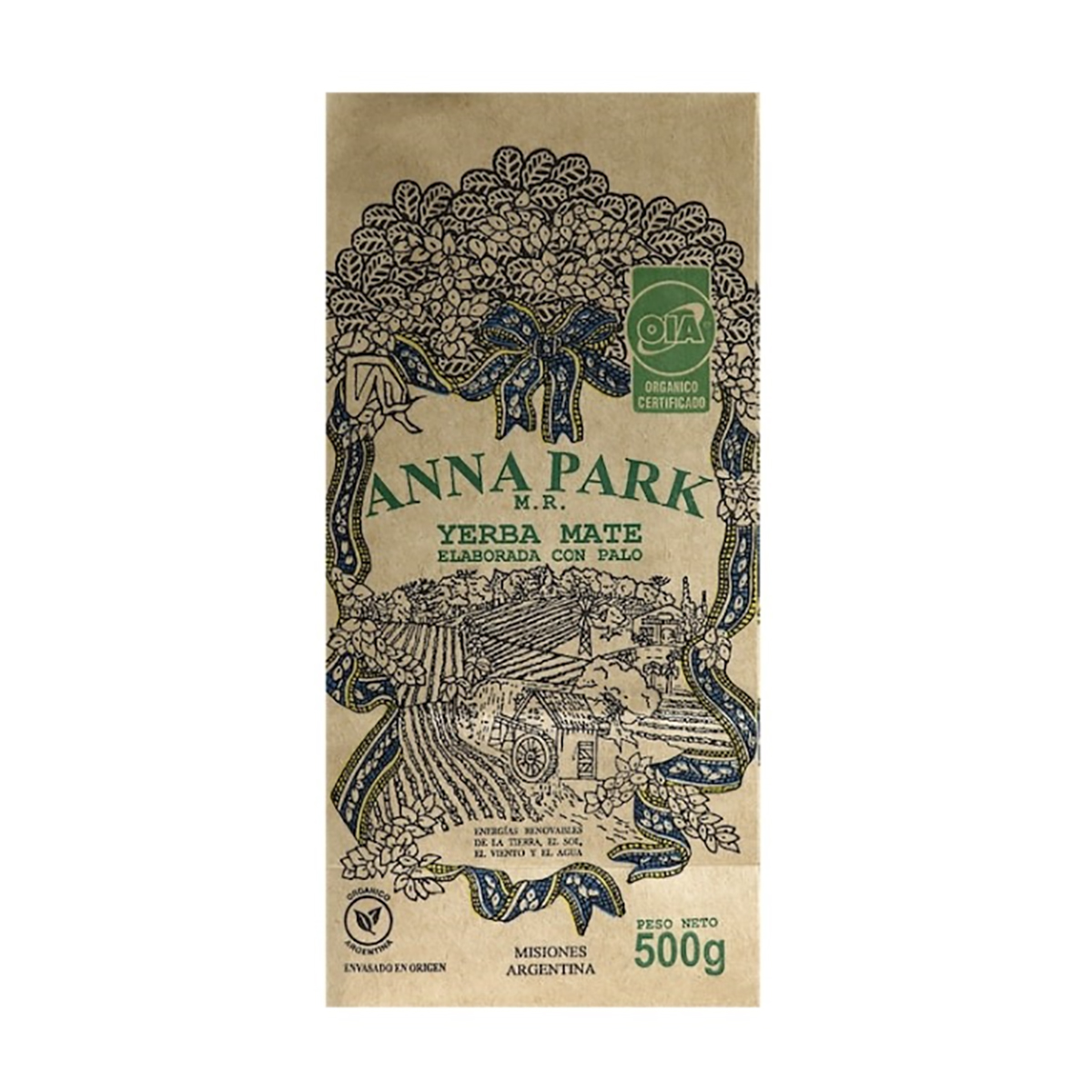 Yerba mate čaj, Anna park 500g, Guacamayo 