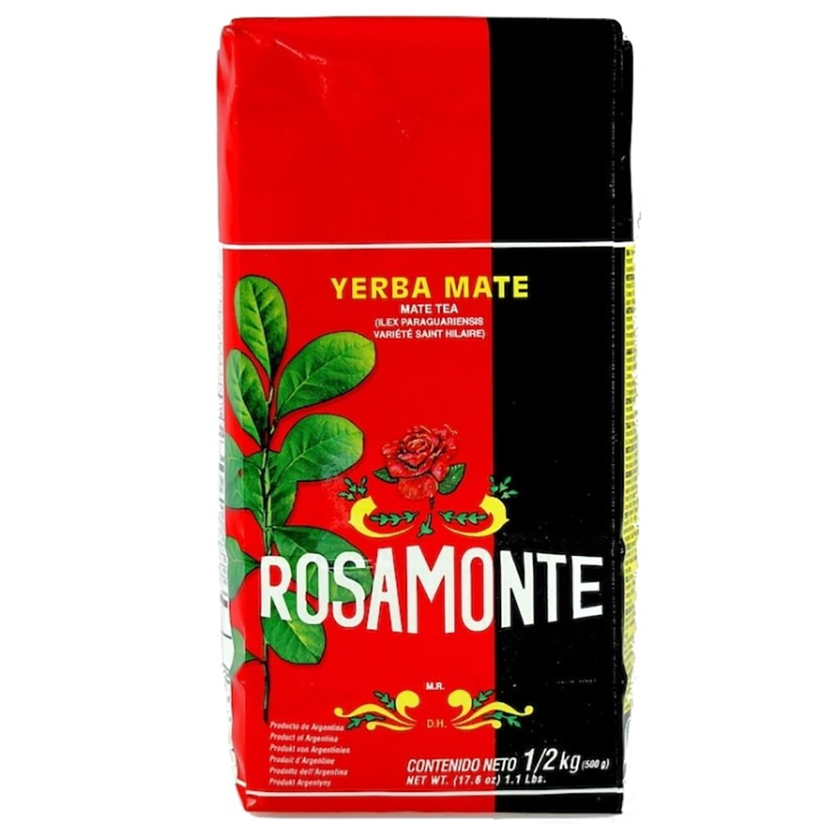 Yerba mate čaj, Rosamonte 500g, Guacamayo 