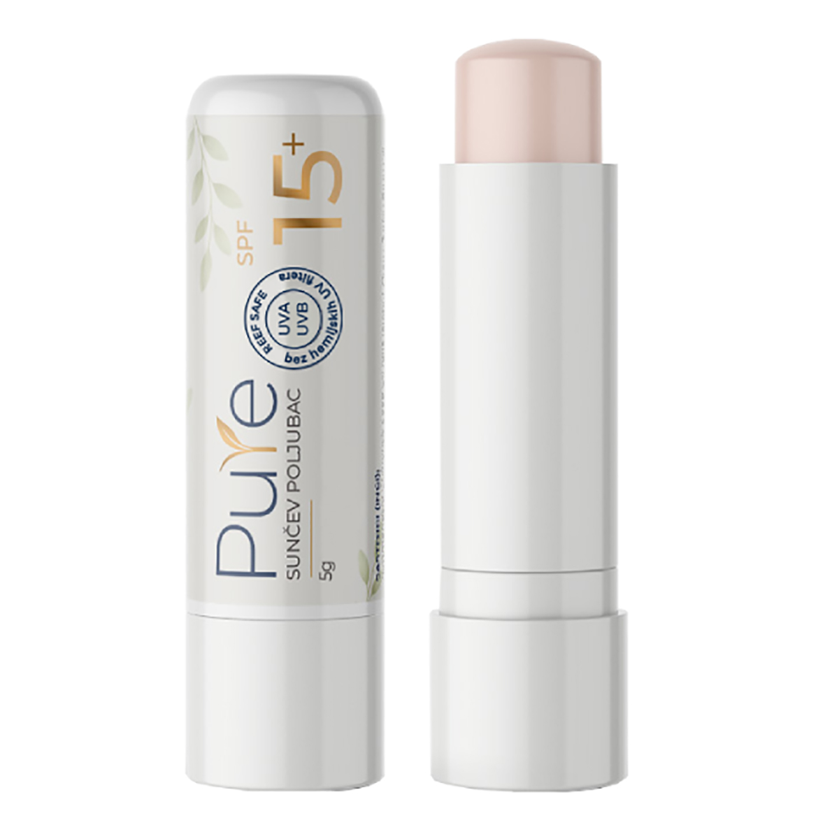 Sunčev poljubac  Pure, Zaštita za usne tokom leta, 5g 