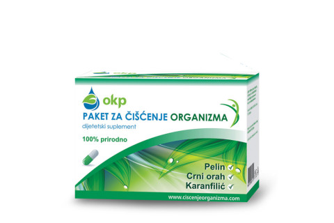 OKP paket za čišćenje organizma: Toksini, paraziti, gljivice ćao