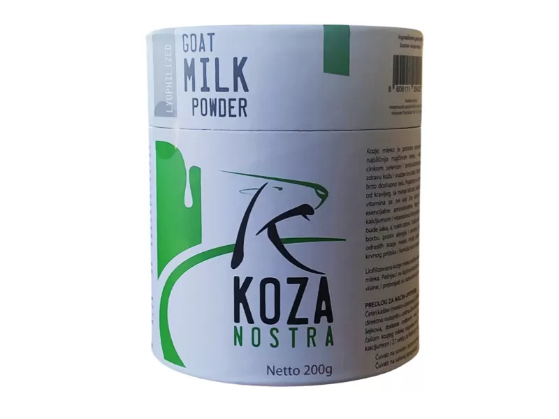 Liofilizovano kozje mleko