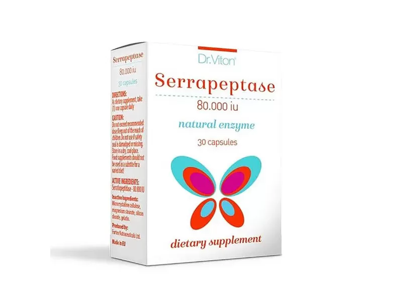 Dr. Viton – Serrapeptase je painkiller