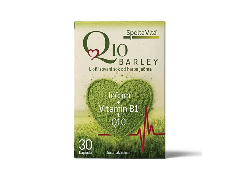 Q10 barley je čuvar zdravlja vašeg srca