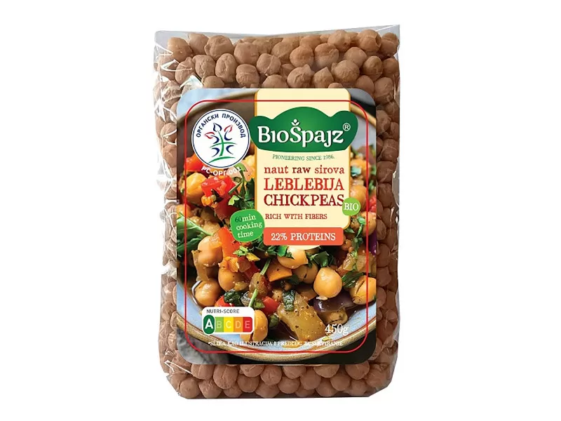 leblebija ali organska, mnogo bolja