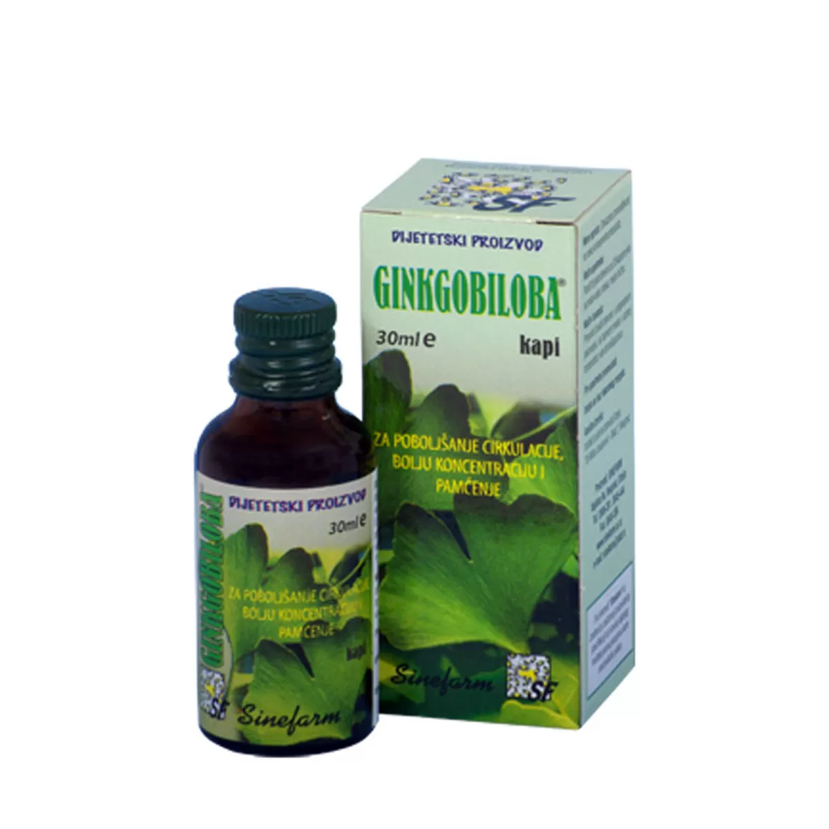 Ginko biloba kapi 30ml 