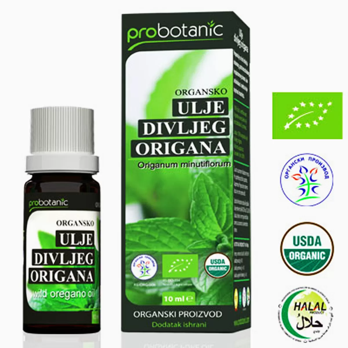 Organsko ulje divljeg origana, 10 ml 