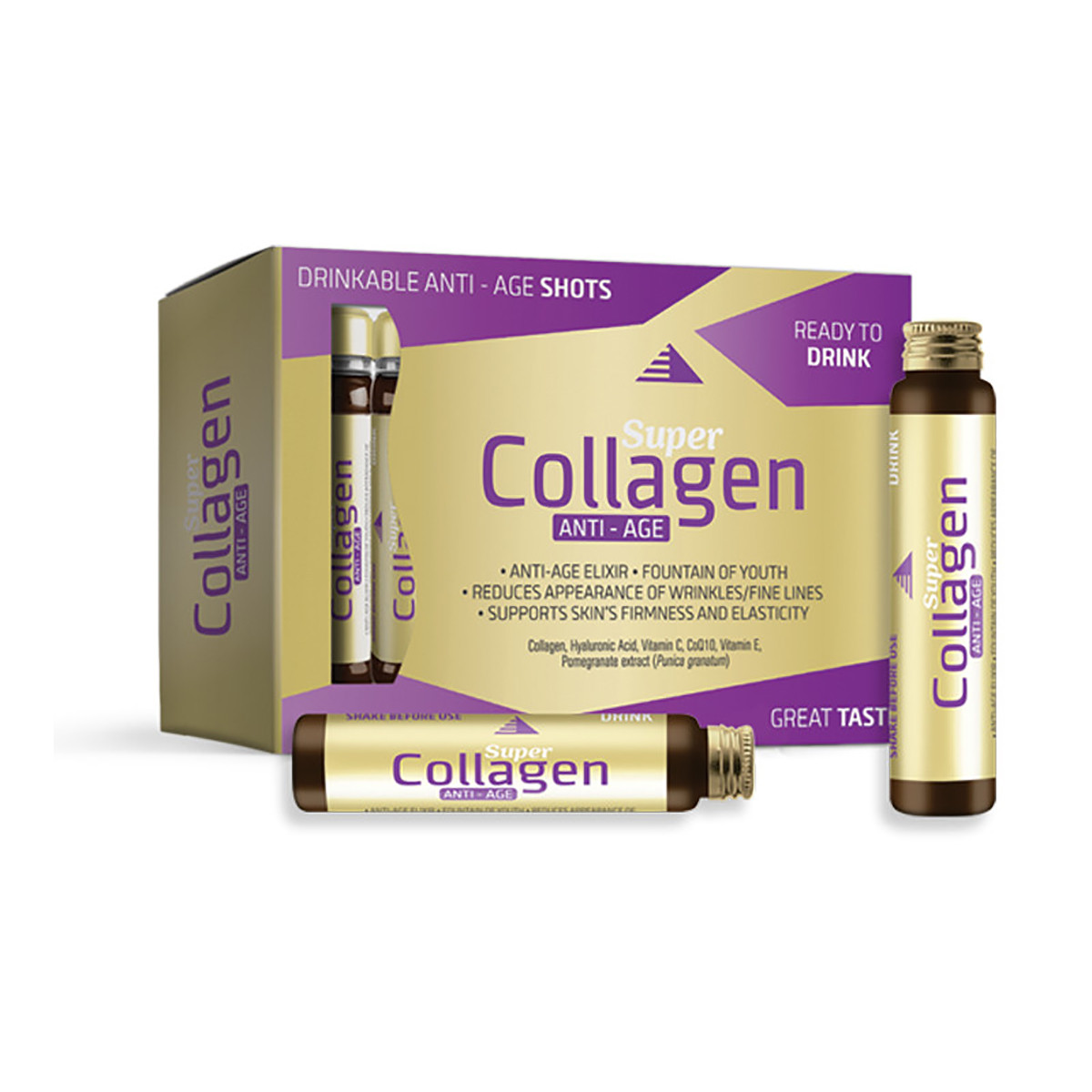 Super Collagen Anti-age shots 14 x 25ml 