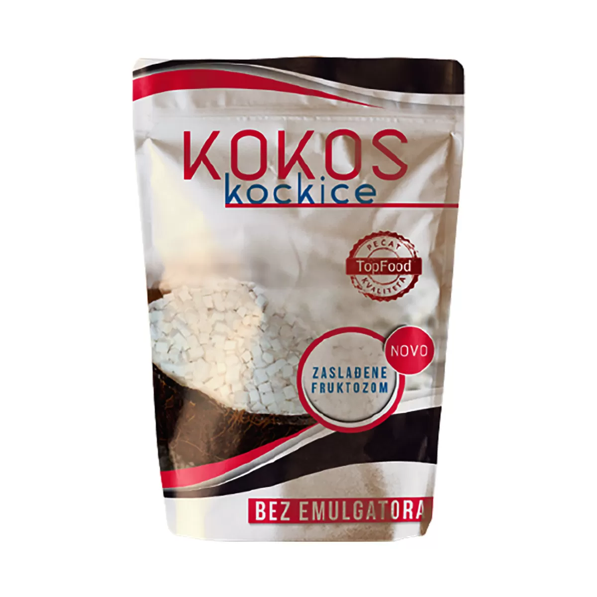 Kokos kockice, 100g 