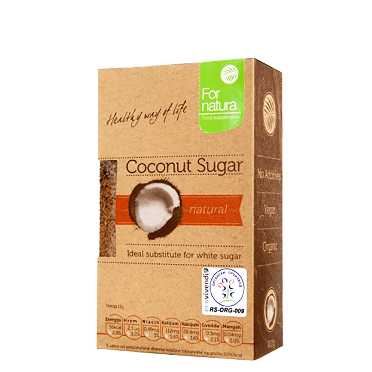 Kokos šećer, 400g 