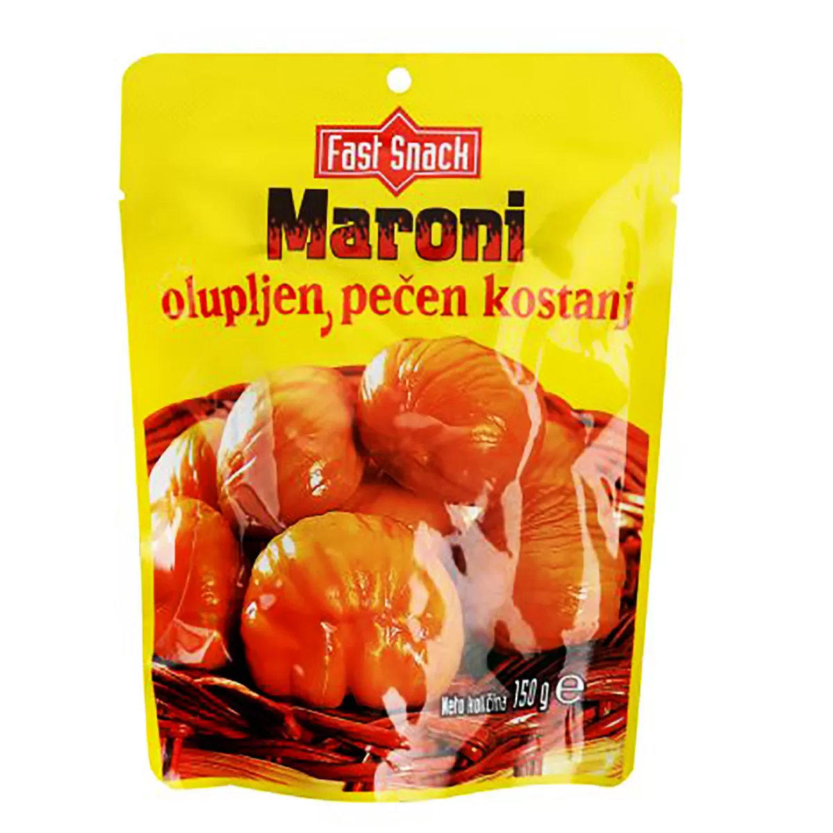 Oljušteni pečeni kesten, 150g 