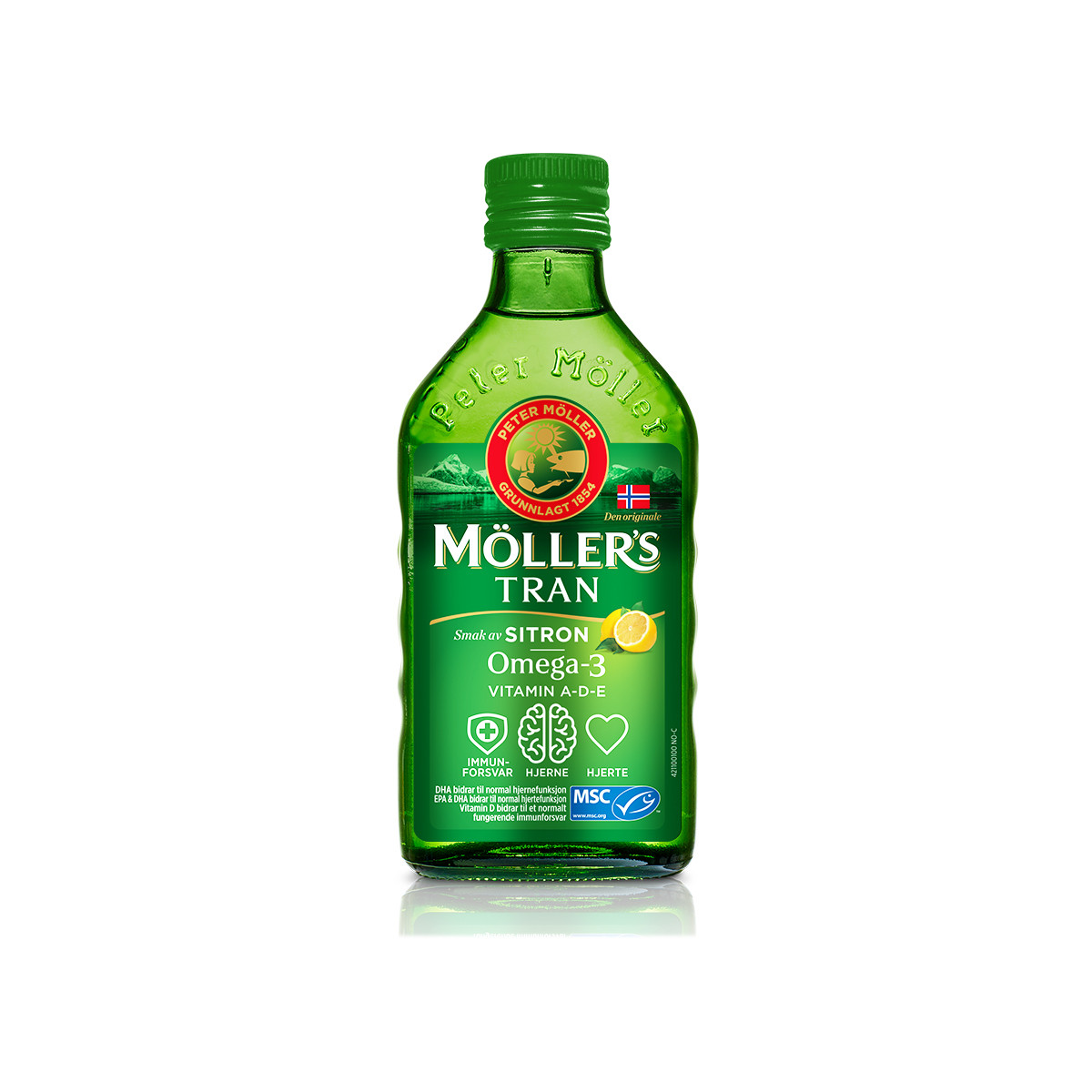 Mollers omega 3 limun, 250 ml 