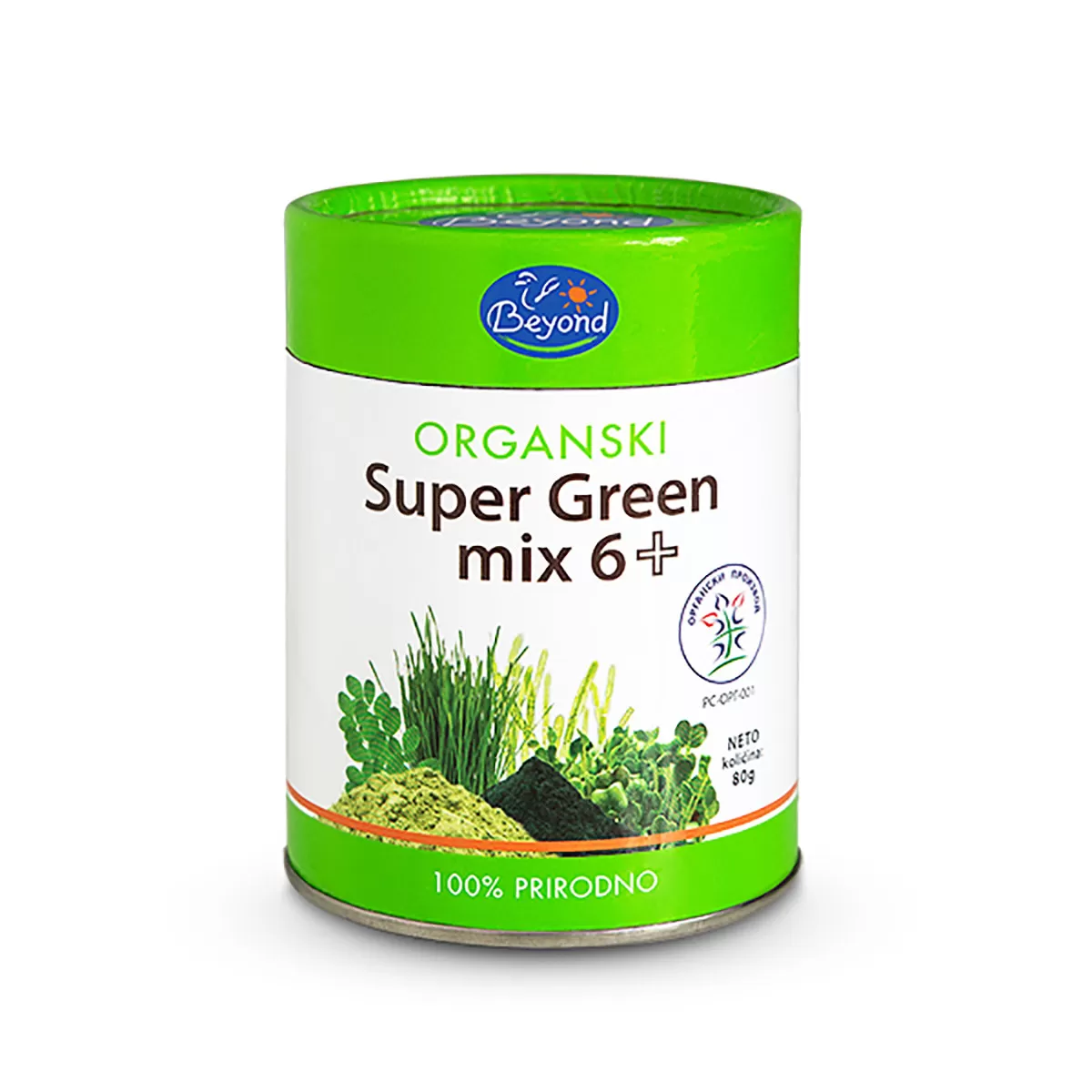 Super organski green mix 6 plus, 100g 