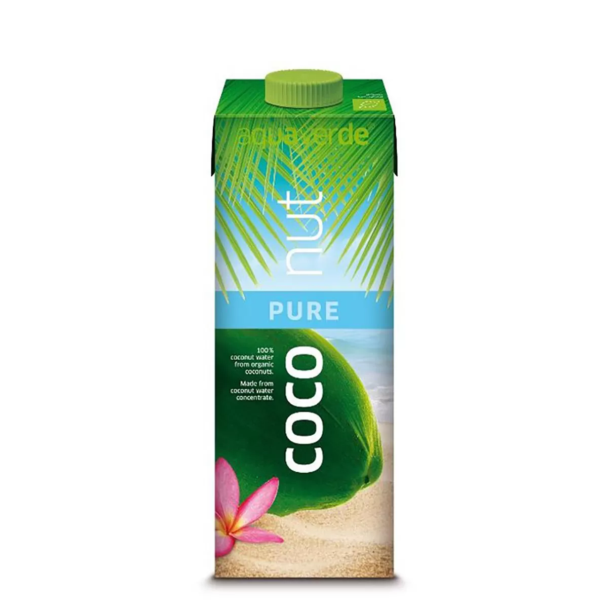 Kokosova voda Aquaverde, 1L 