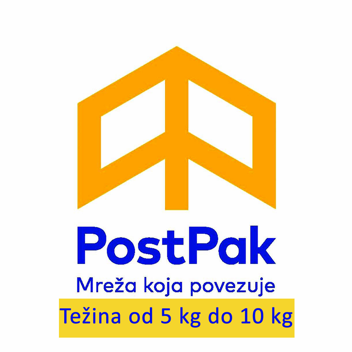Poštarina BiH i CG od 5 kg do 10 kg 