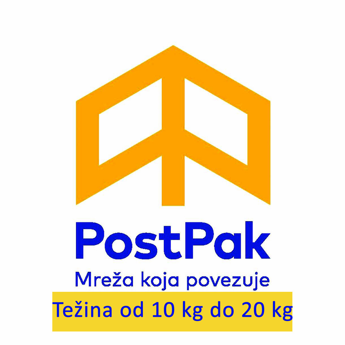 Poštarina BiH i CG od 10 kg do 20 kg 
