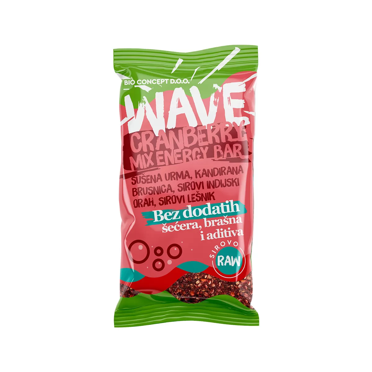 Wave Cranberry energy mix 