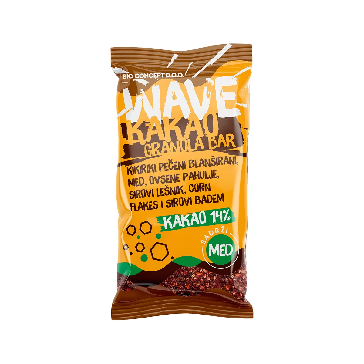 Wave Kakao granola bar 