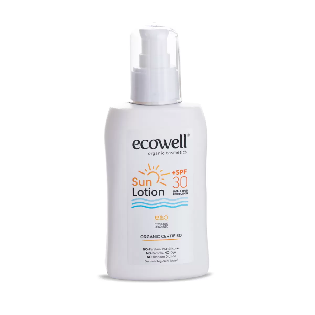 Ecowell Organski losion za sunčanje - 30 SPF 