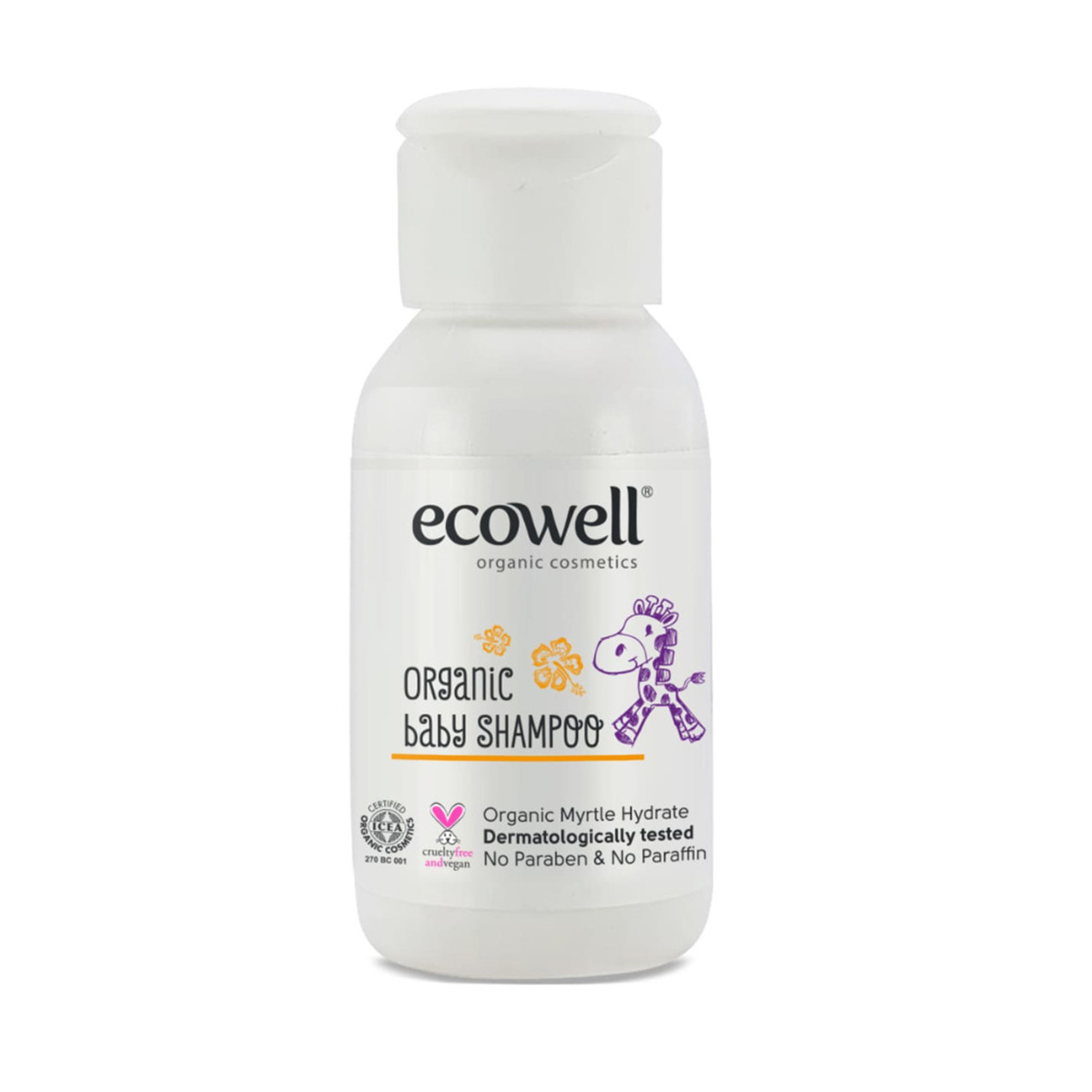 Ecowell Organski šampon za bebe putno pak. 