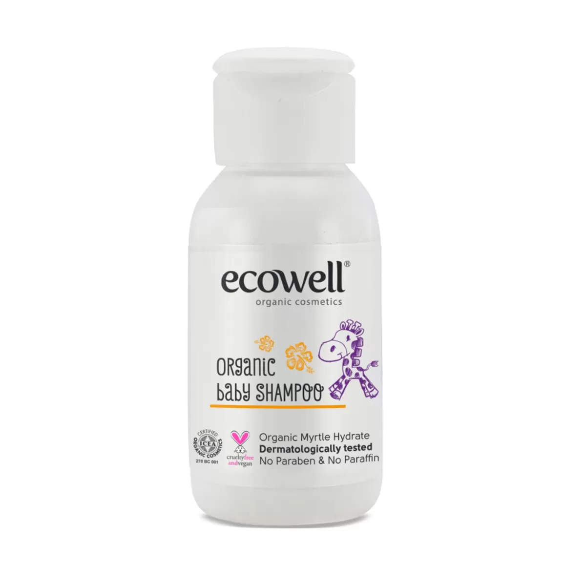 Ecowell Organski šampon za bebe putno pak. 