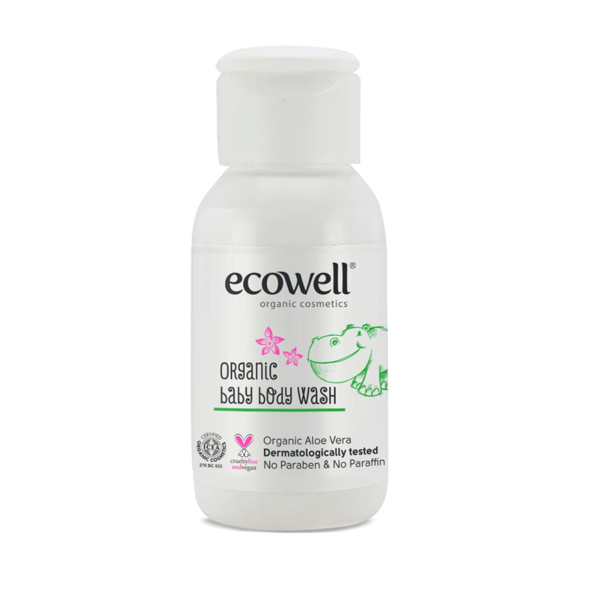 Ecowell Organska kupka za bebe putno pak. 