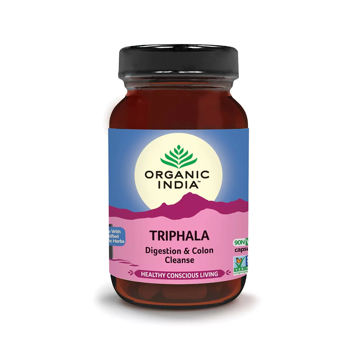Triphala (trifala) organic india, 90 cps 