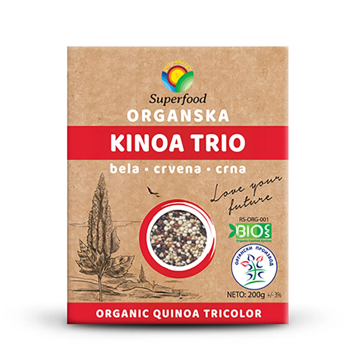 Kinoa trio 200g 