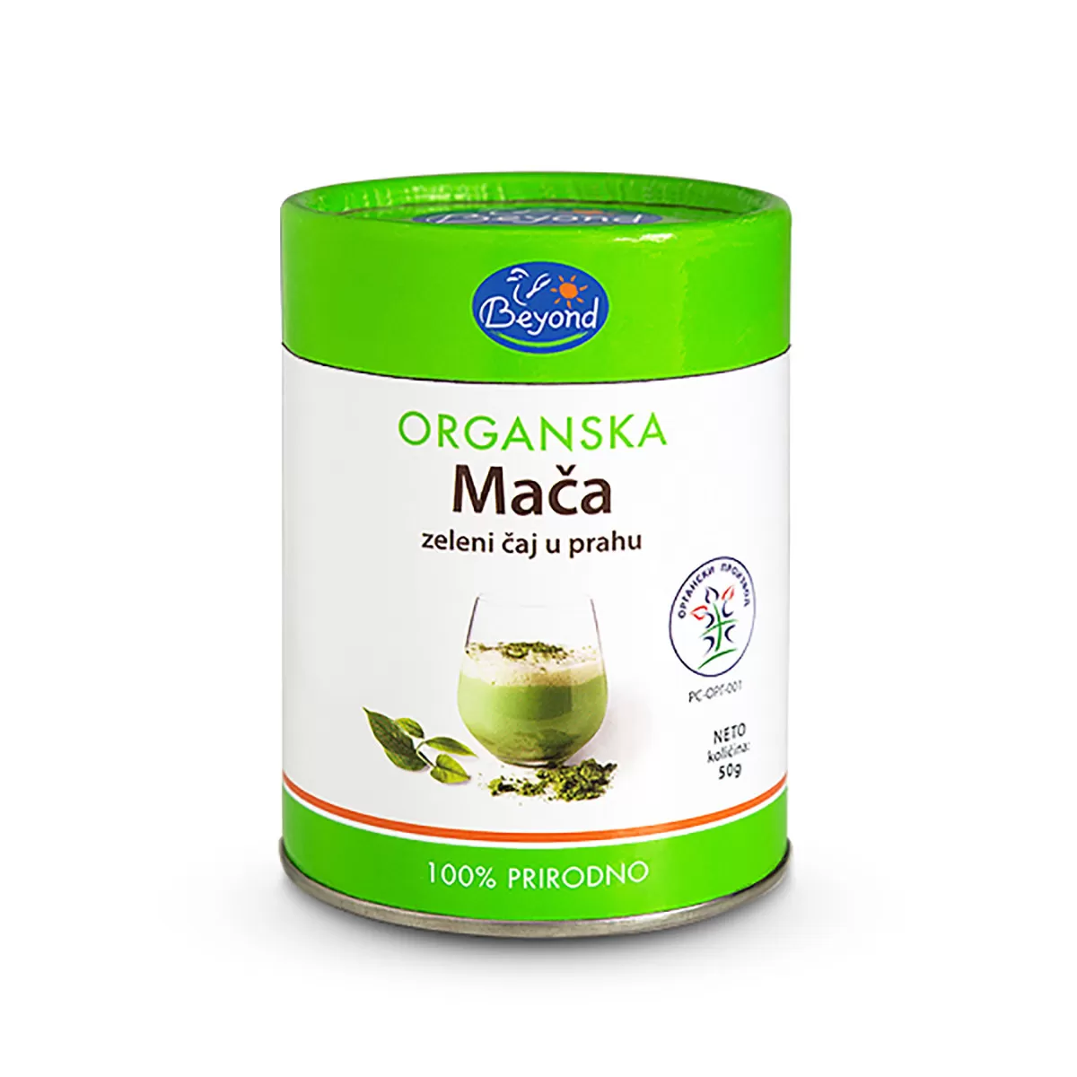 Mača čaj organski Beyond, 50g 