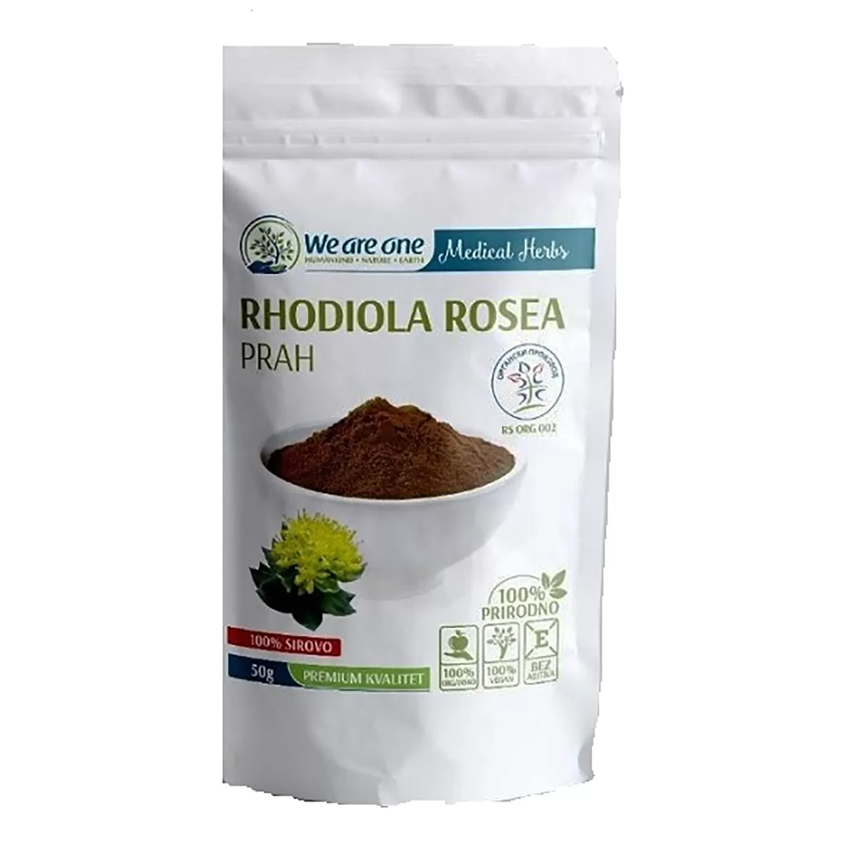Rhodiola rosea, wao, 50g 