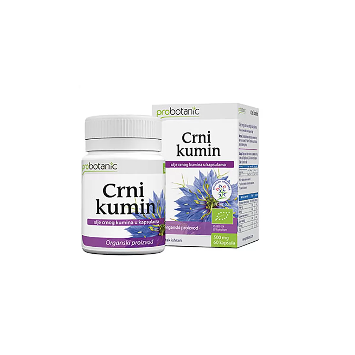 Ulje crnog kumina softgel 60 cps Probotanic 