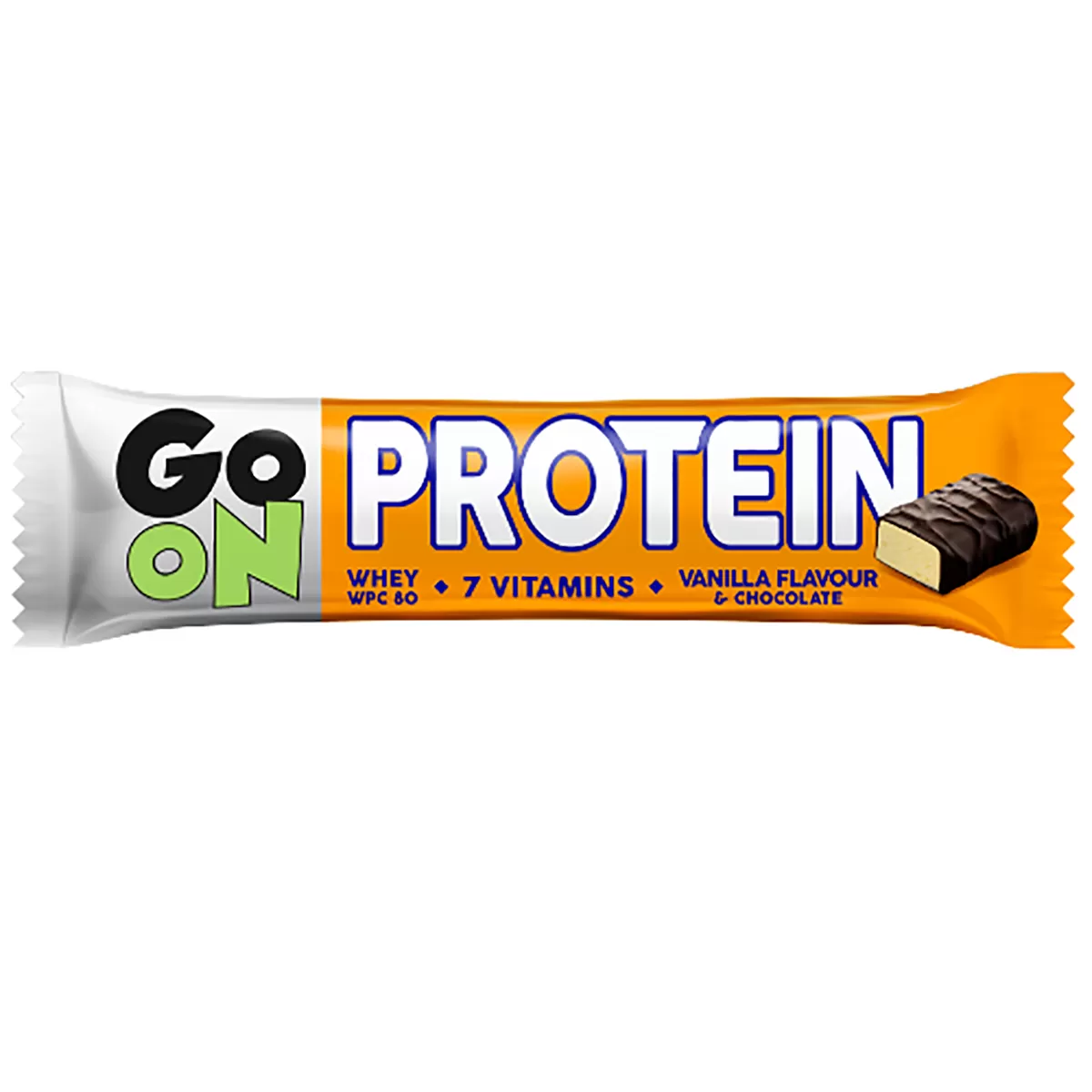 Protein bar 20% GO ON vanila 50g 