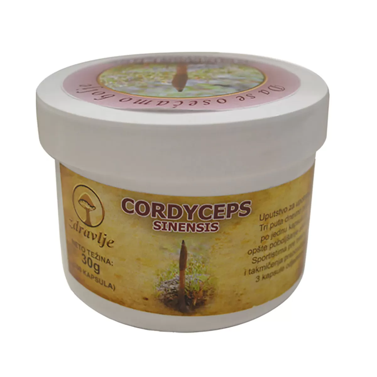 Cordyceps sinensis gljiva EP, 100cps 