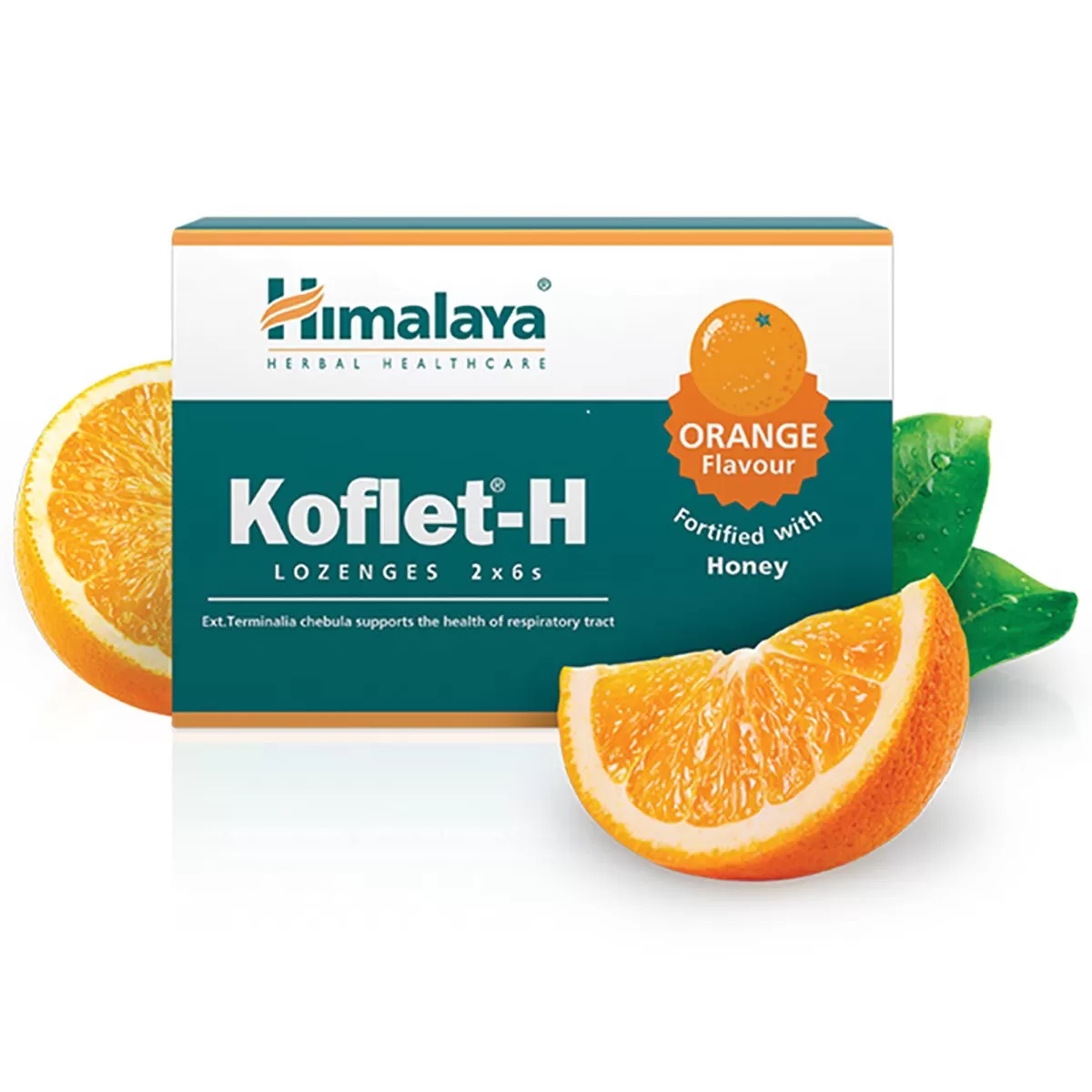 Koflet H lozenge ukus pomorandža himalaya, 12 kom 