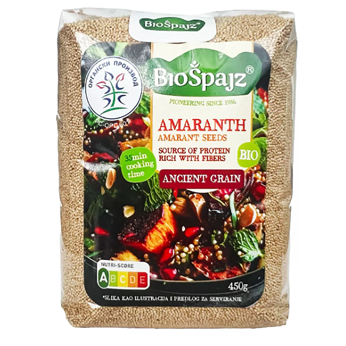 Amarant organski 450g, Biošpajz 