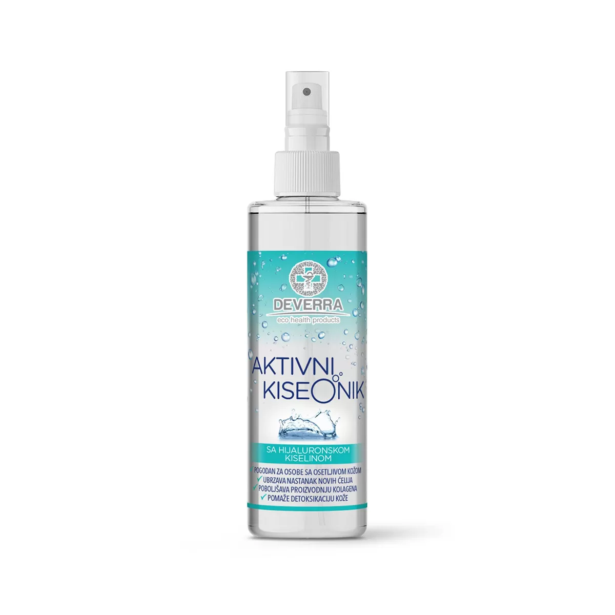 Aktivni kiseonik sa hijaluronom Devera, 150 ml 