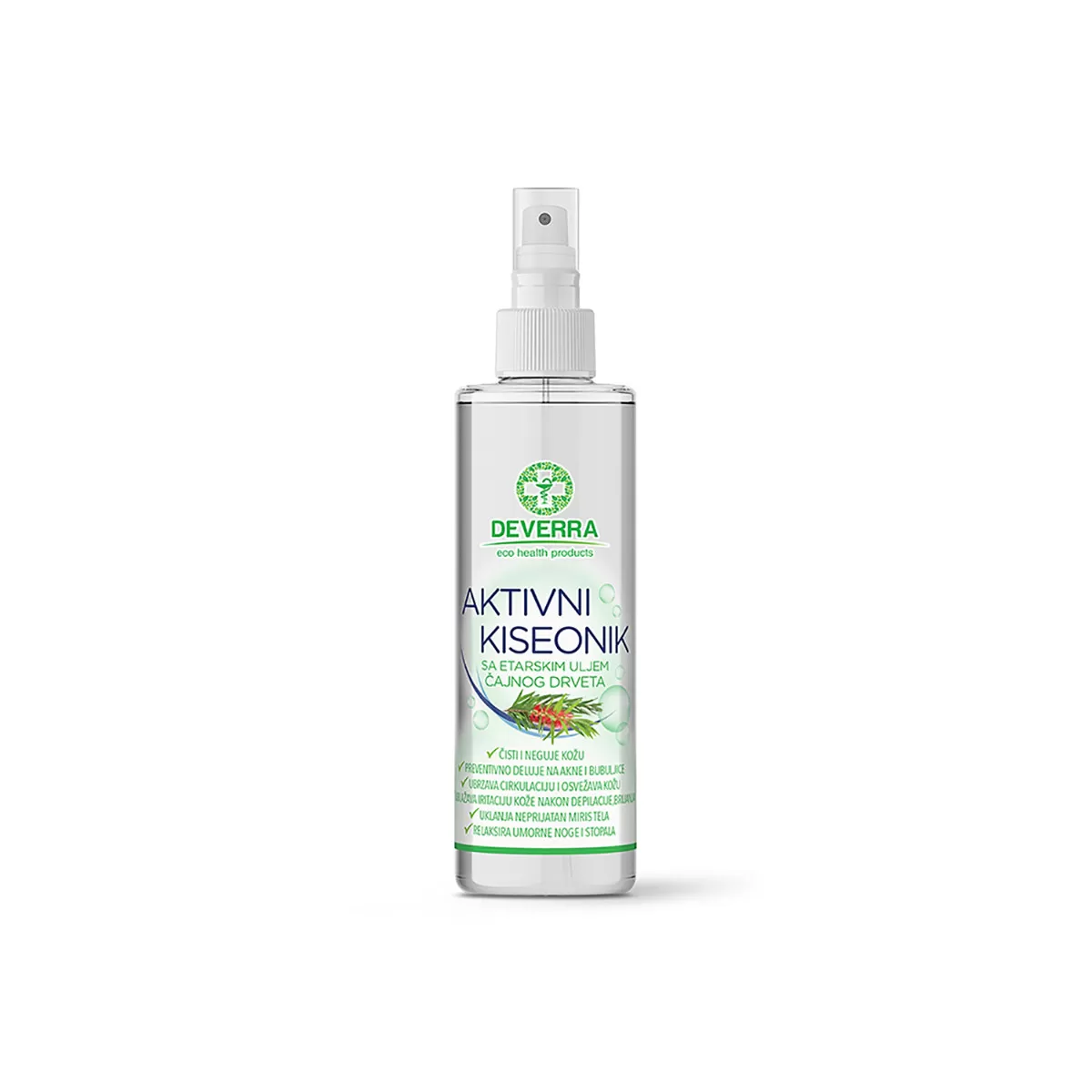 Aktivni kiseonik sa čajnim drvetom Devera, 150 ml 