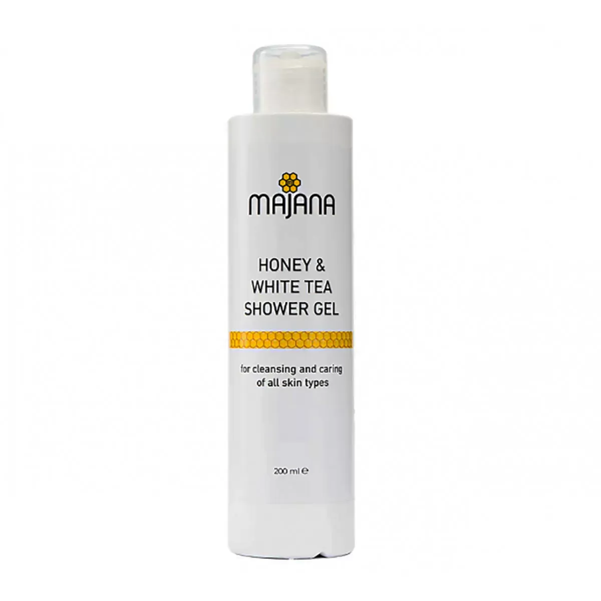 Honey&White tea shower gel 200 ml, Majana 