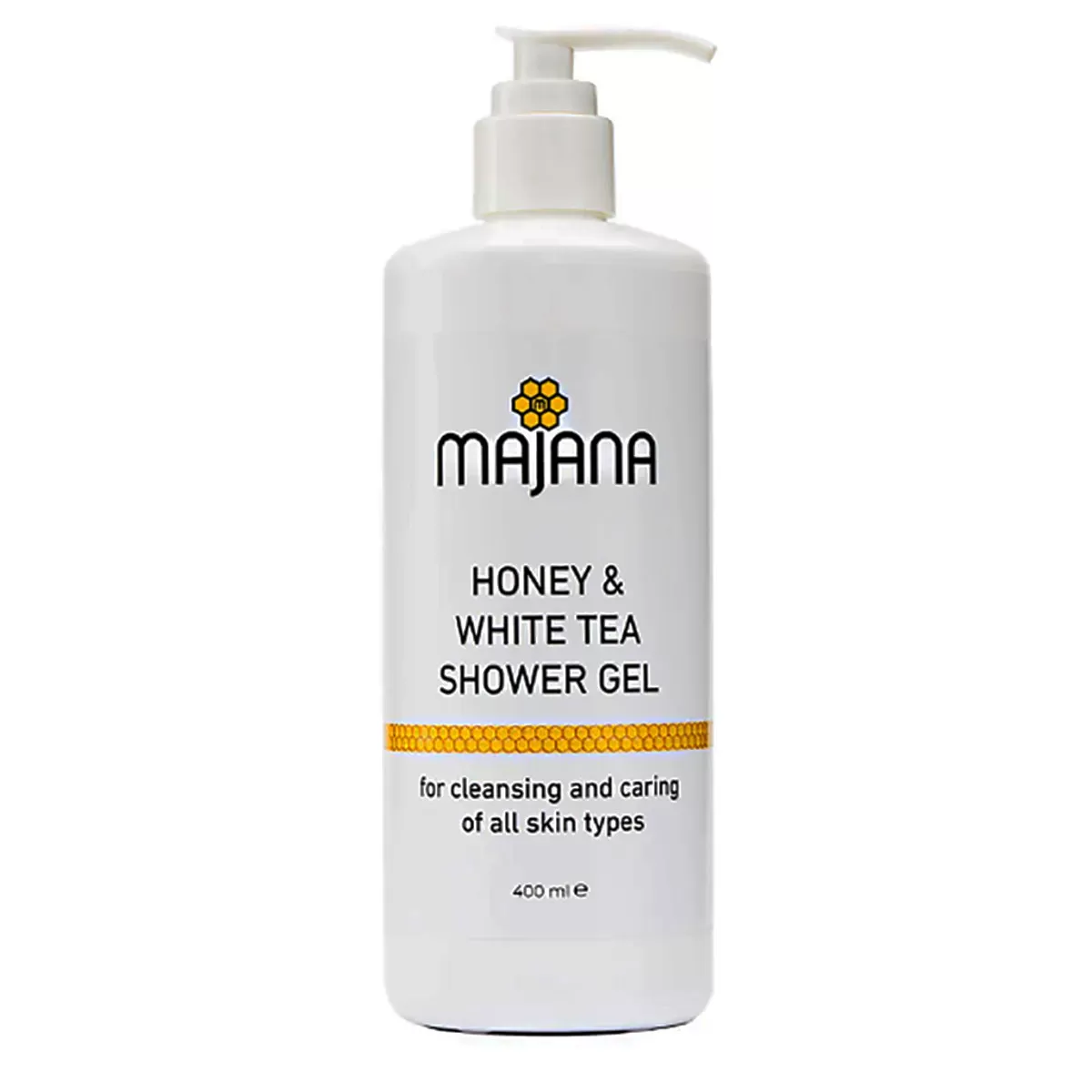Honey&White tea shower gel 400 ml, Majana 