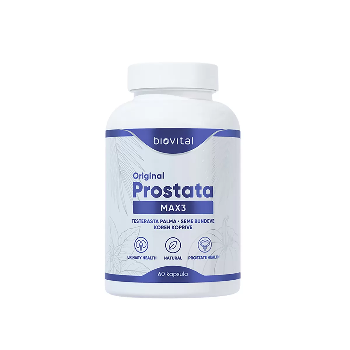 Original Prostata Max3, 60 cps, Biovital 