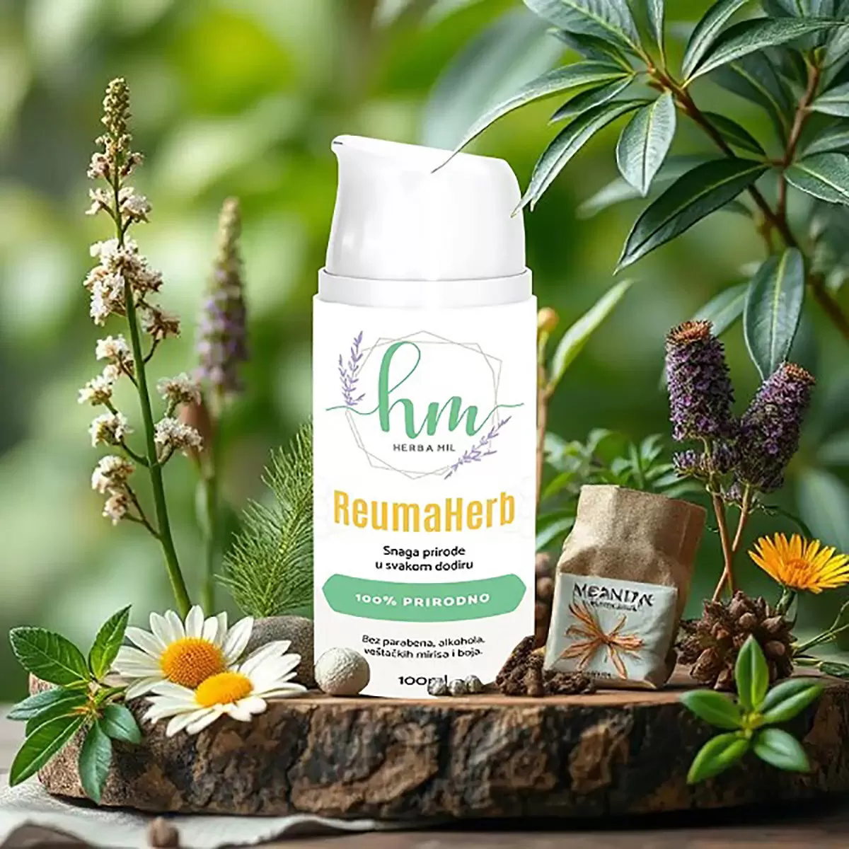 Reumaherb krema protiv bolova herba mil 100ml 