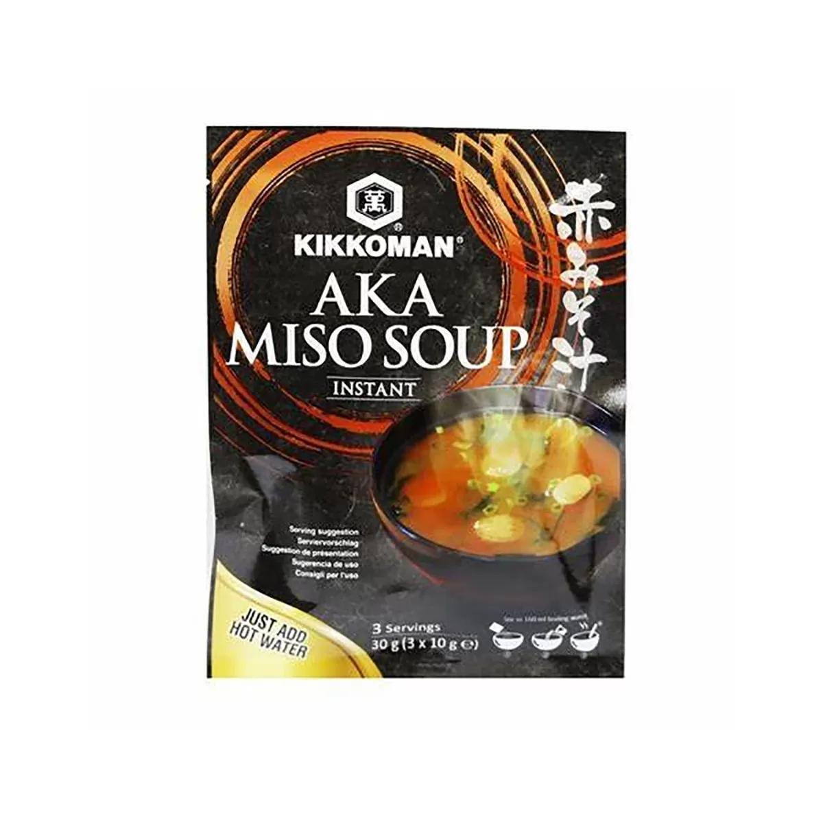 Aka miso supa, tri porcije, Kikkoman, 30g 
