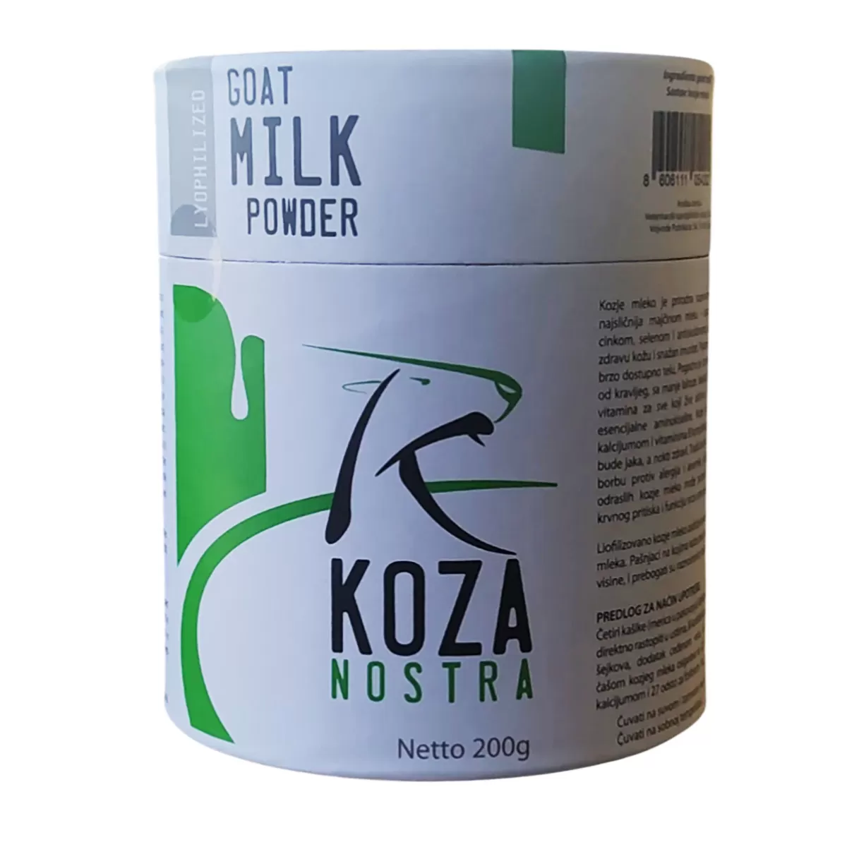 Kozje mleko u prahu Koza Nostra 200 g 