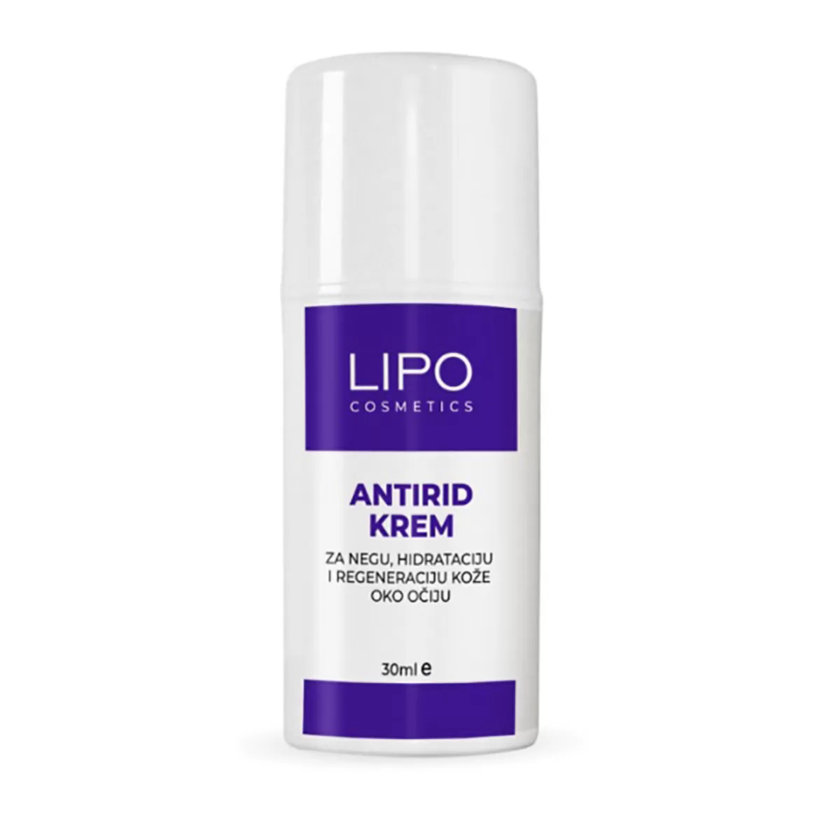 Antirid krem za negu oko očiju, Lipo, 30ml 