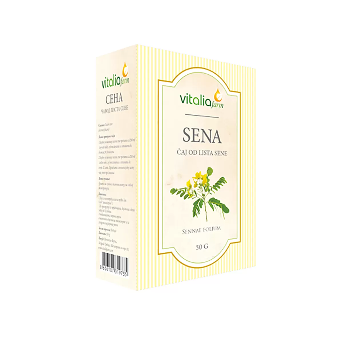 Sena čaj, Vitalia farm, 50g 