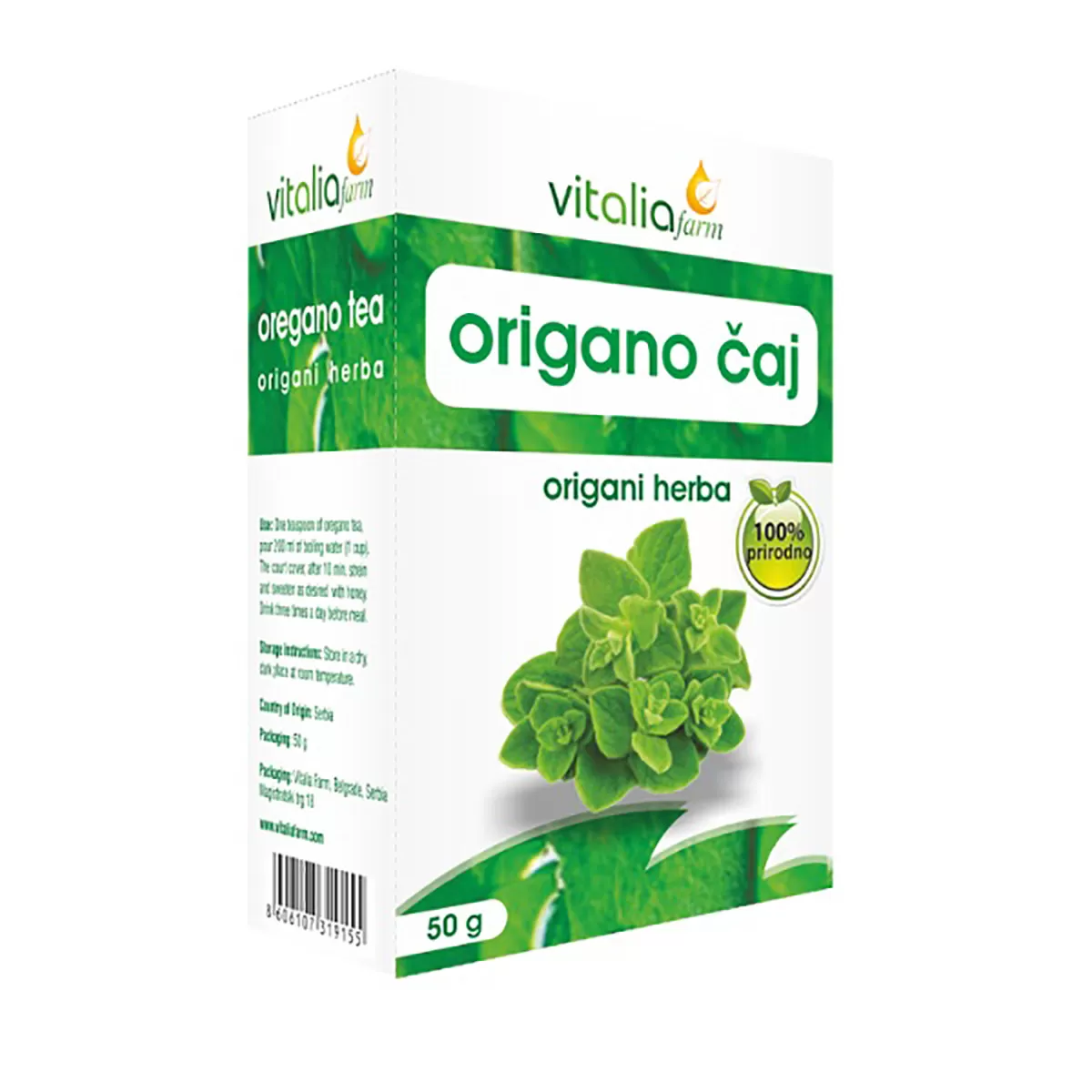 Origano čaj, Vitalia farm, 50g 