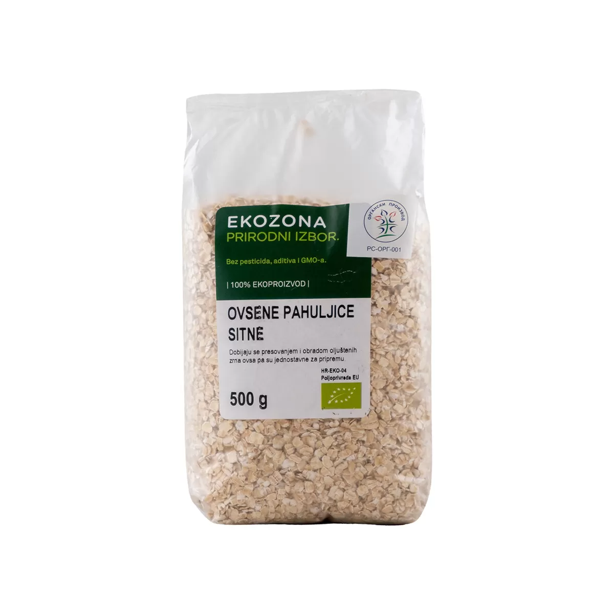 Ovsene pahuljice sitne Ekozona, 500g 