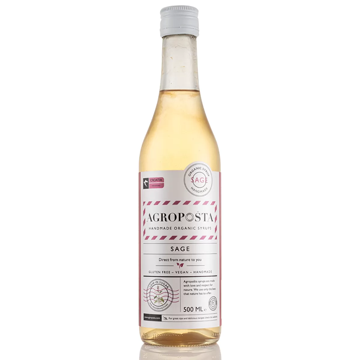 Sirup žalfija 0,5 l Agroposta 