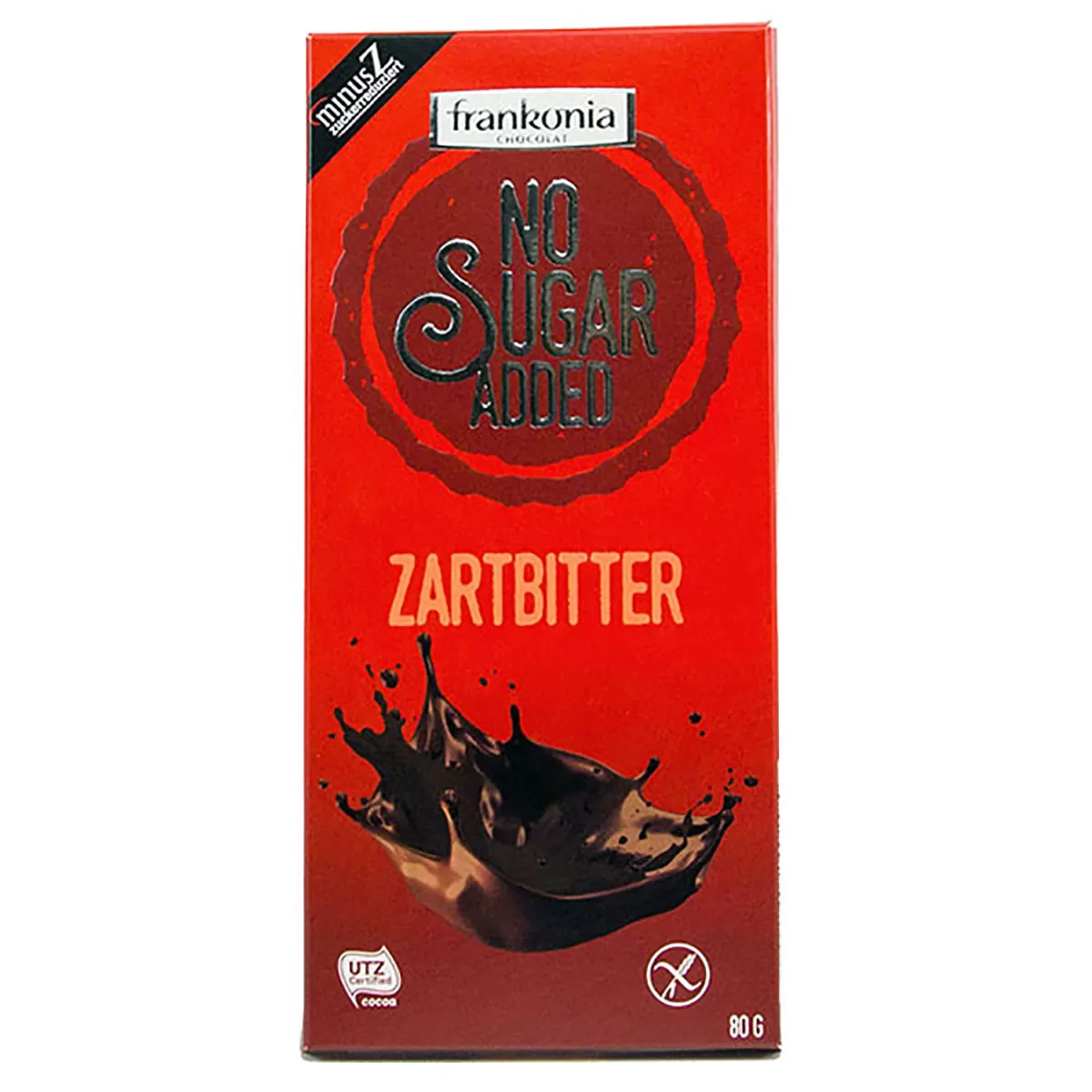 Čokolada bez šećera tamna Frankonia, 90g 