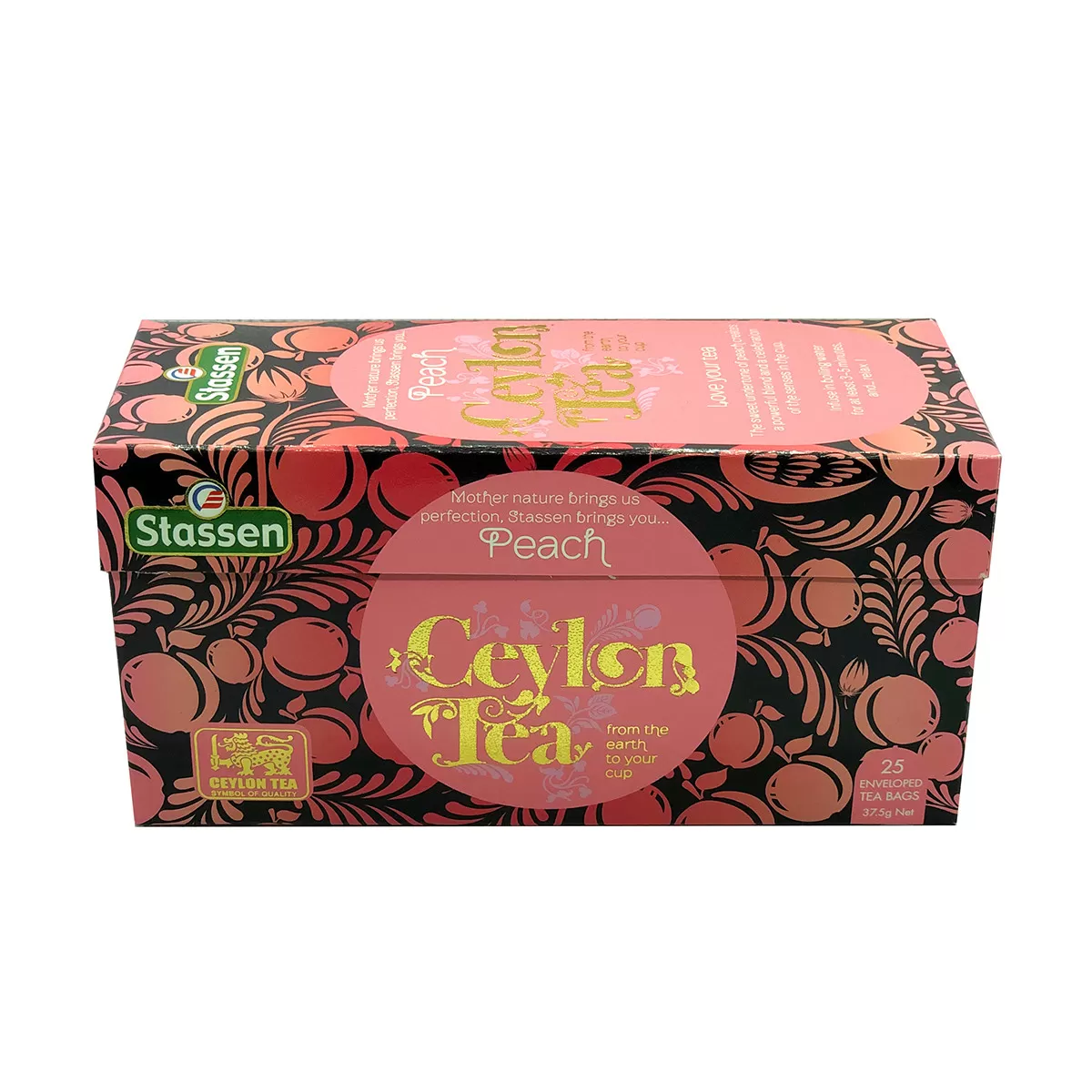 Cejlonski čaj breskva 25 kesica, Stassen 